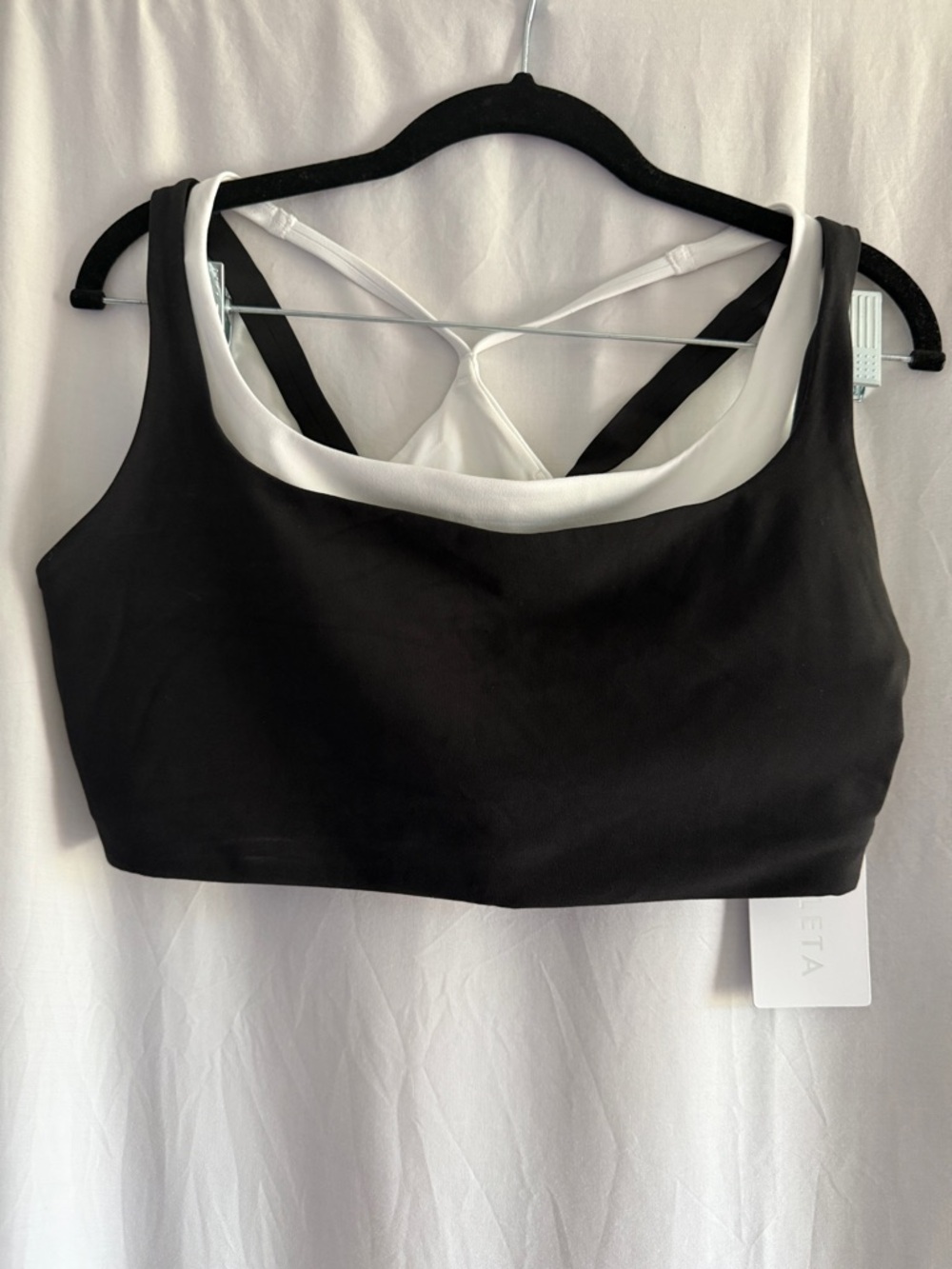 NWT Athleta Double Up Sports Bra Size L